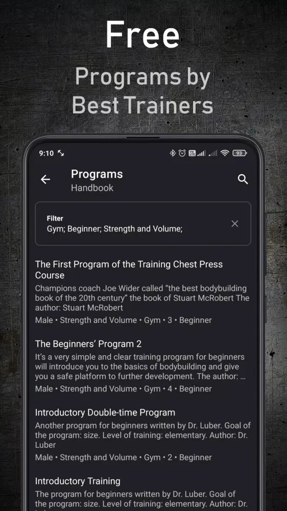 GymUp Screenshots