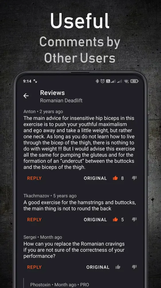 GymUp Screenshots