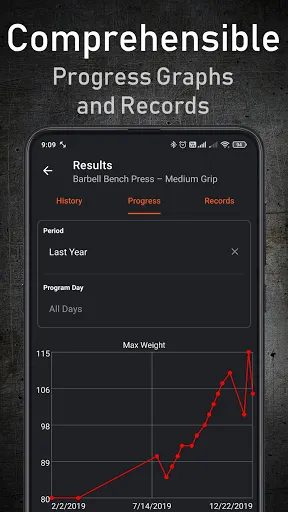 Capturas de tela do GymUp PRO - workout notebook