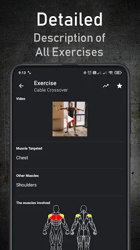 Capturas de tela do GymUp PRO - workout notebook