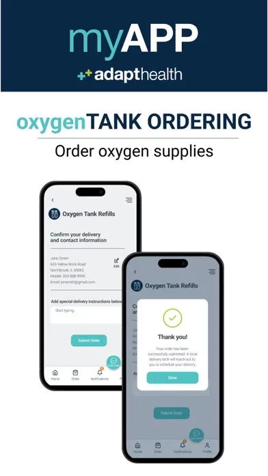 myAPP by Adapthealth Ekran Görüntüleri