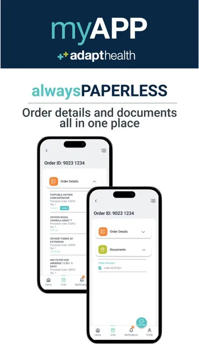 myAPP by Adapthealth Ekran Görüntüleri