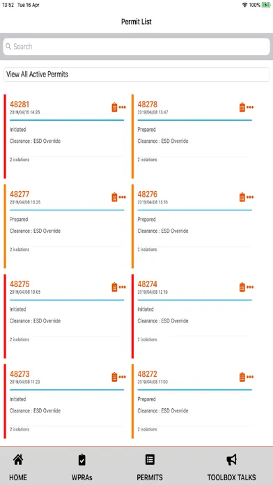 Jansen IntelliPERMIT Screenshots