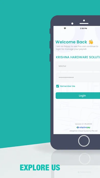 Capturas de pantalla de Adaptive Pay Admin