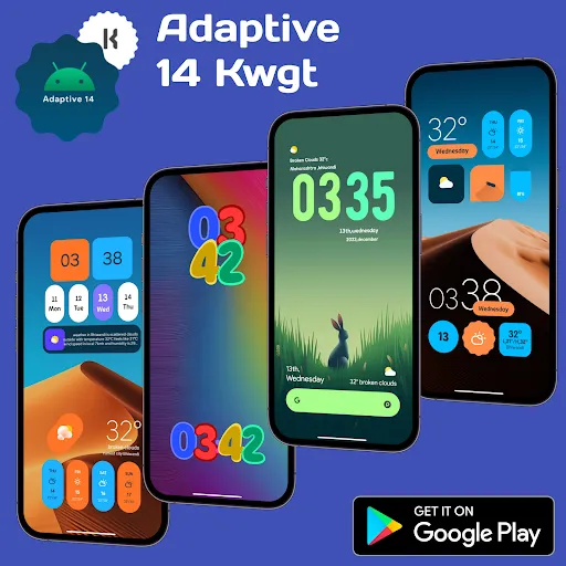 Adaptive 14 Kwgt 스크린샷