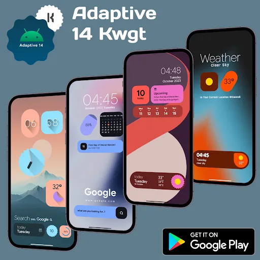 Adaptive 14 Kwgt 스크린샷