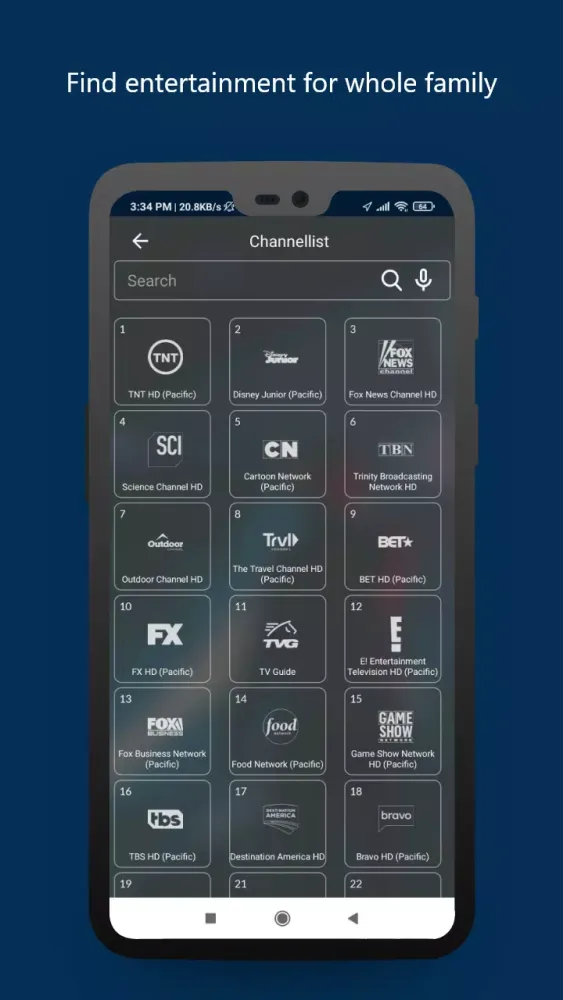StreamlyTV Screenshots
