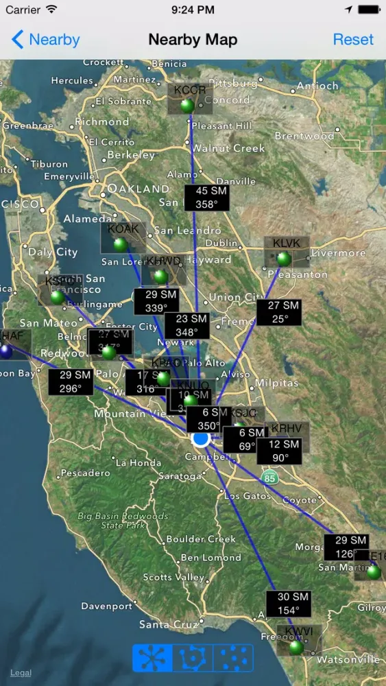 Tangkapan skrin ProPilot Dispatch