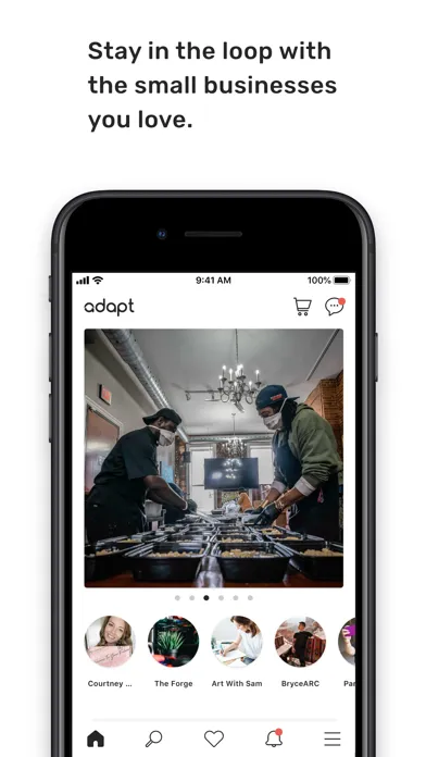 Ảnh chụp màn hình của Adapt - Discover & Connect