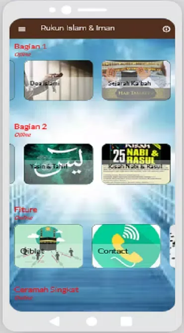 Screenshot di Rukun Islam & Iman