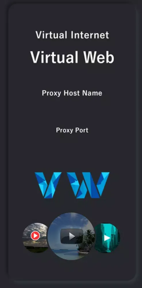 Virtual Web Screenshots