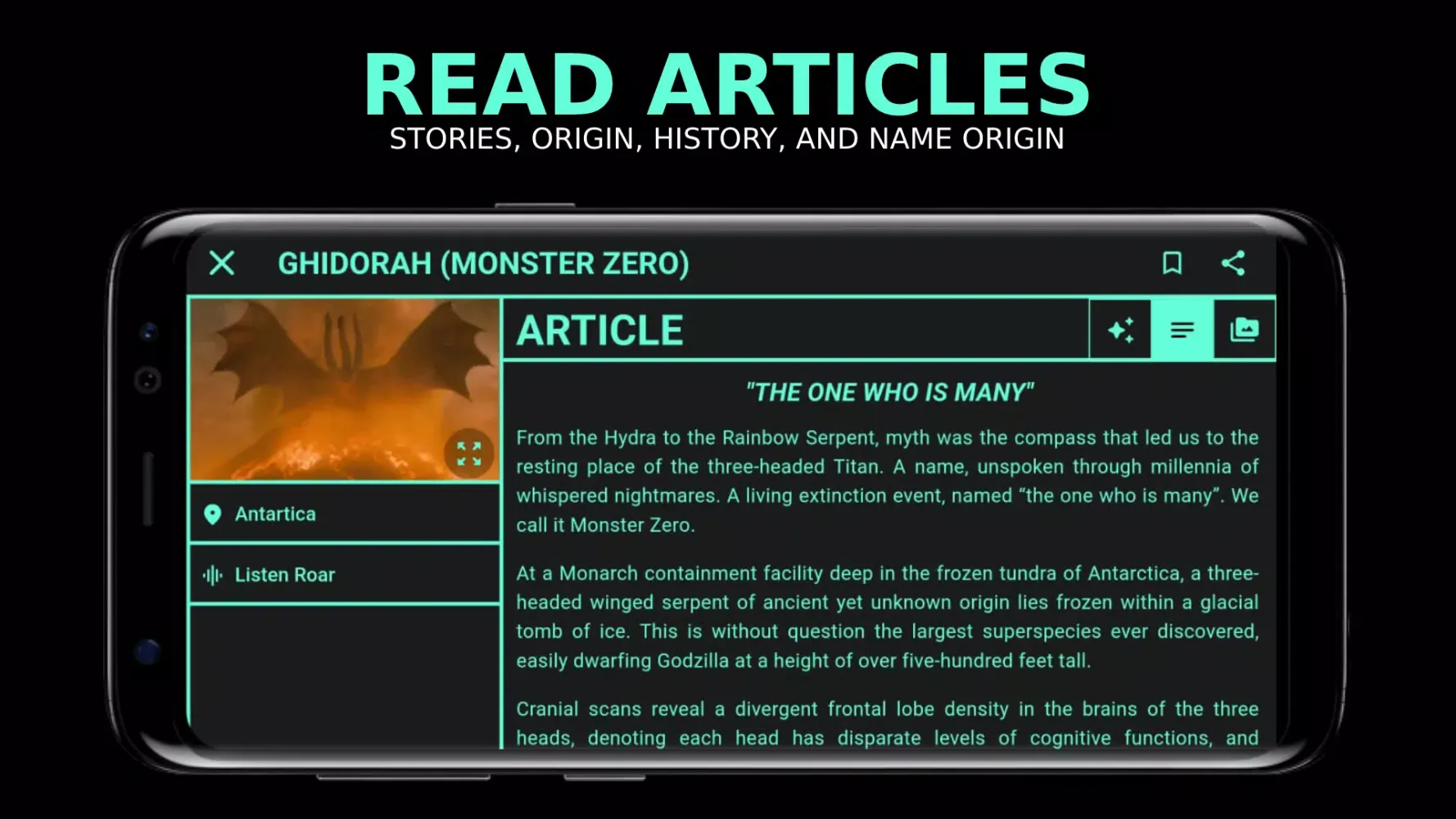 MONARCH TITANS | MONSTERVERSE应用截图
