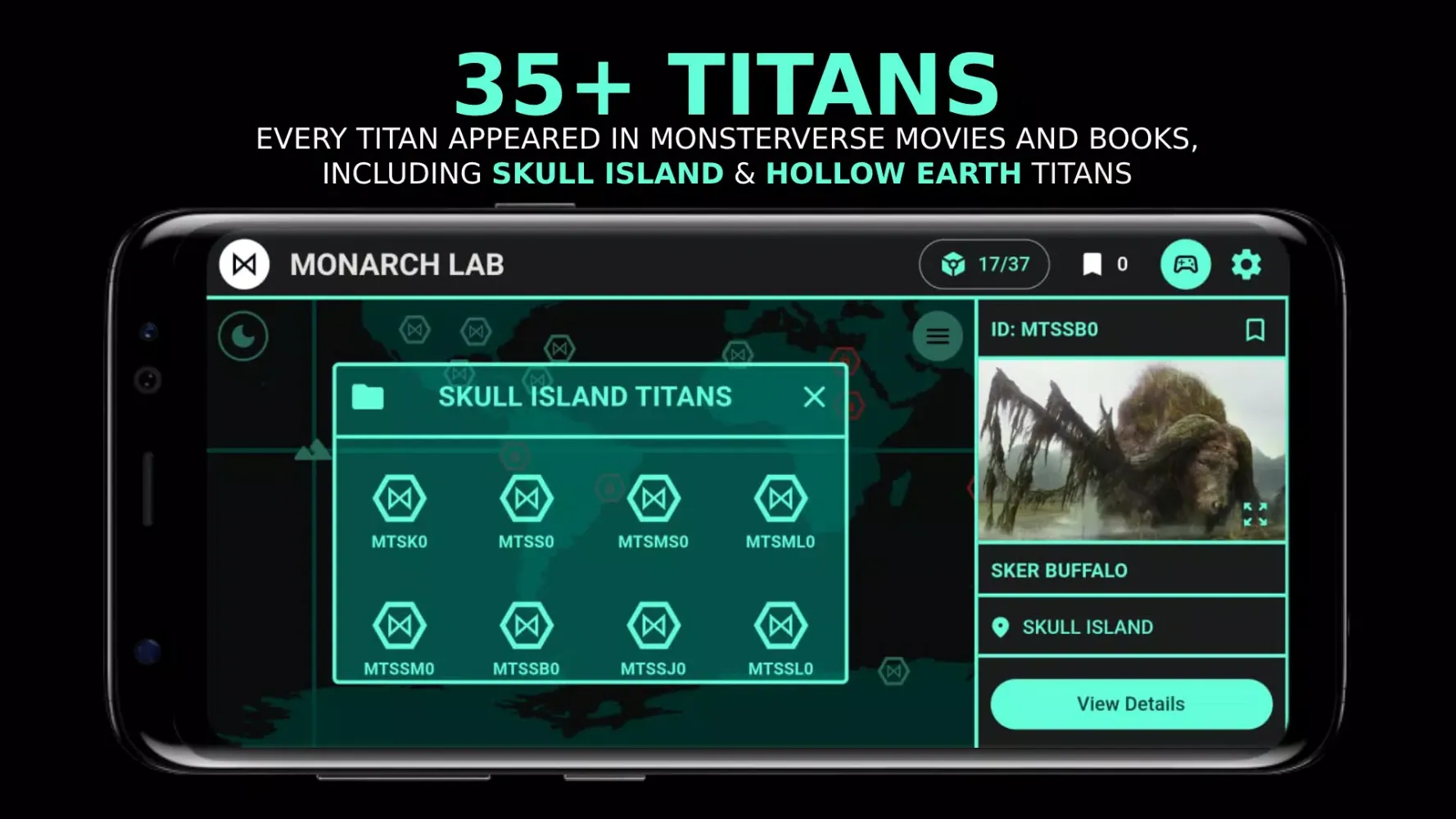 MONARCH TITANS | MONSTERVERSE应用截图