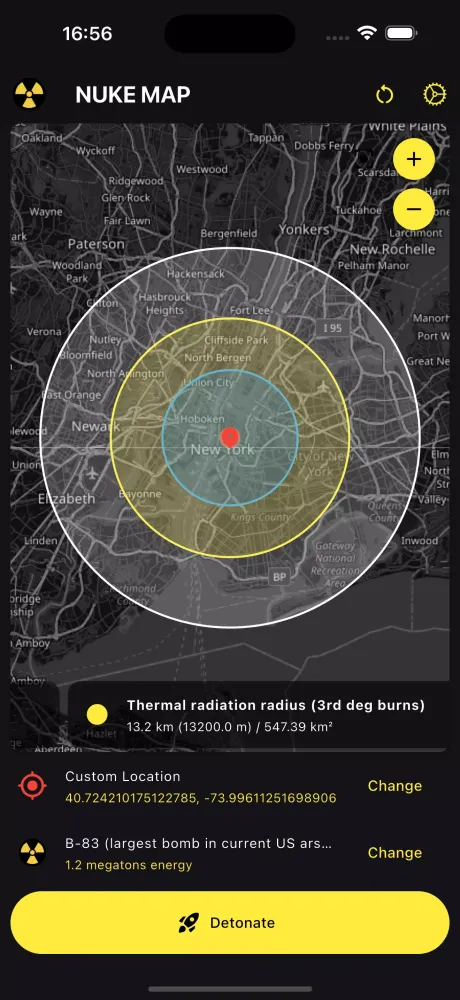 Nuke Map Screenshots