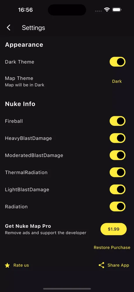 Nuke Map Screenshots