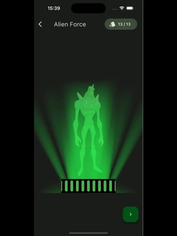 Capturas de pantalla de Omnitrix Wiki iPad 