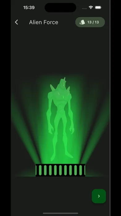 Capturas de pantalla de Omnitrix Wiki