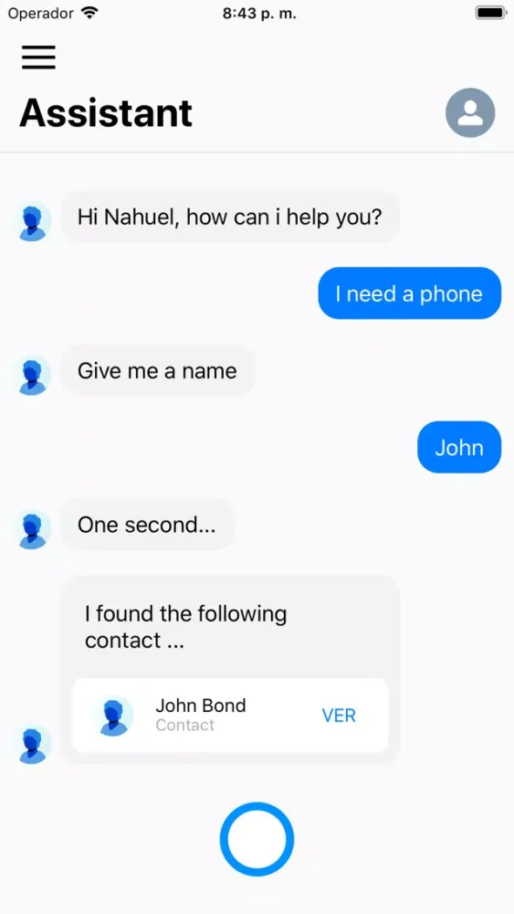 Скриншоты Voice for Salesforce