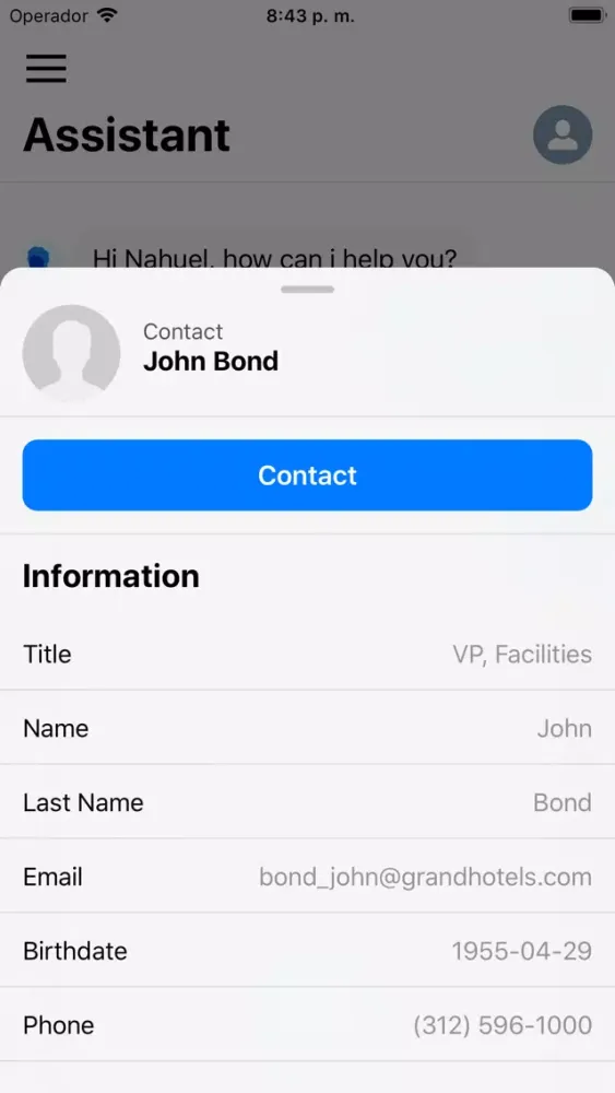 Скриншоты Voice for Salesforce