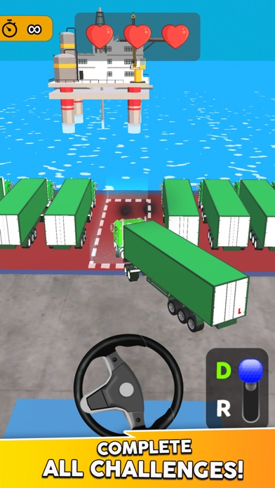 Capturas de tela do Cargo Parking