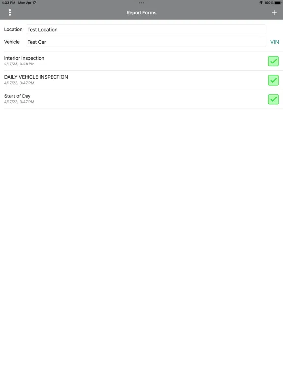 Скриншоты EXTRA DVIR iPad 