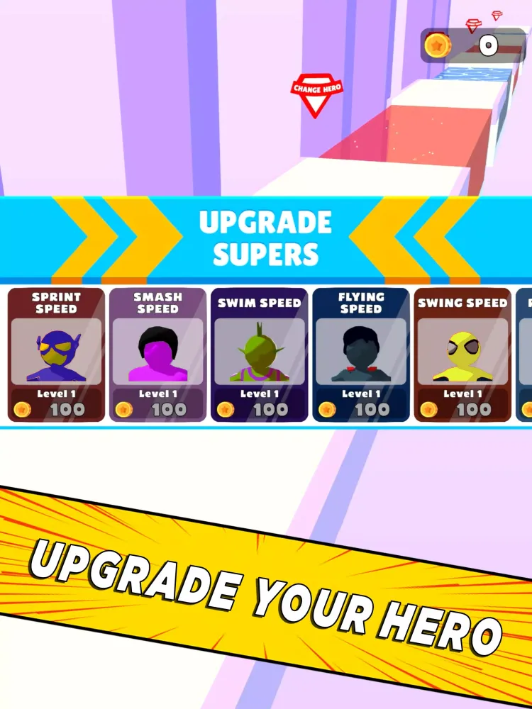 Superhero Race!應用截圖