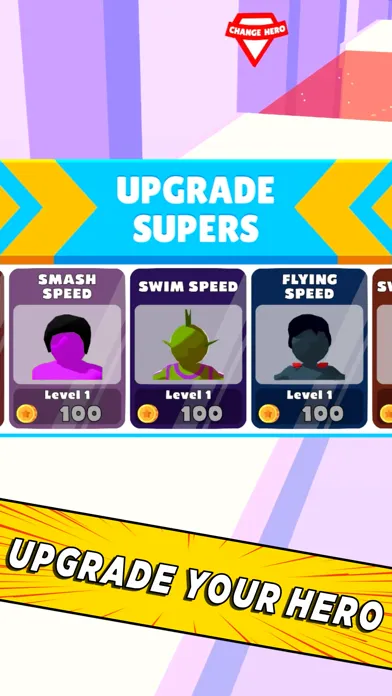 Superhero Race! Screenshots