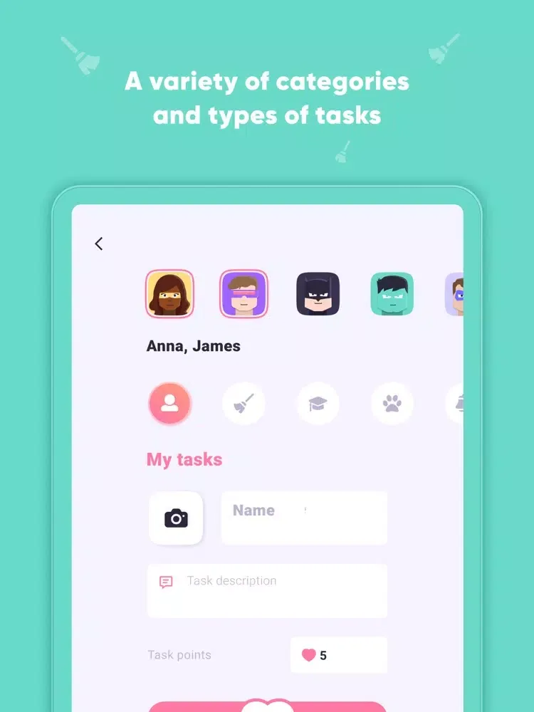 GO HERO-Daily Chores & Rewards iPad  스크린샷