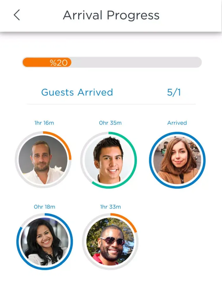 Minutes Away Social iPad  Screenshots