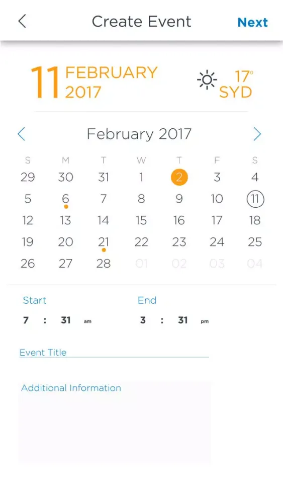 Minutes Away Social Screenshots