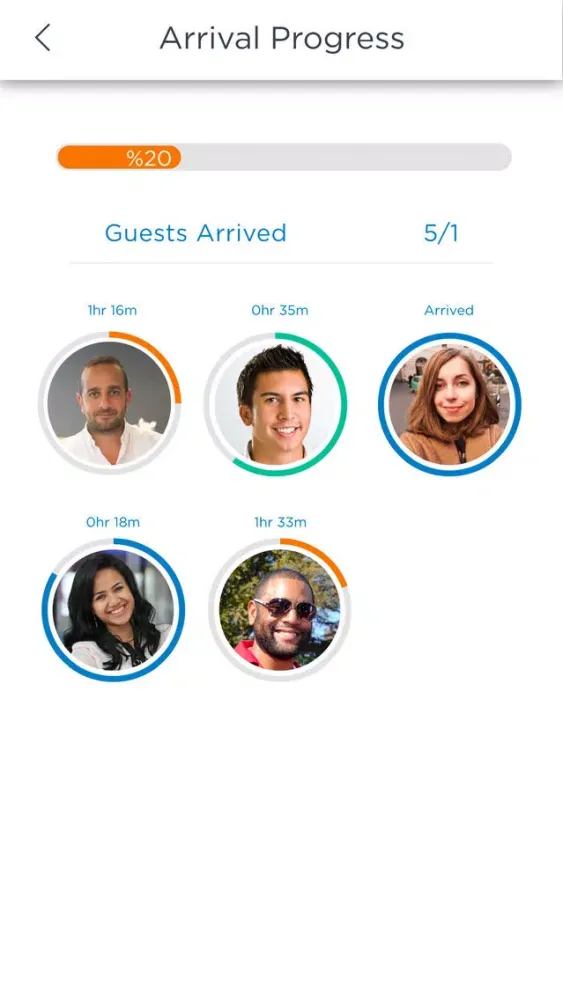 Minutes Away Social Screenshots