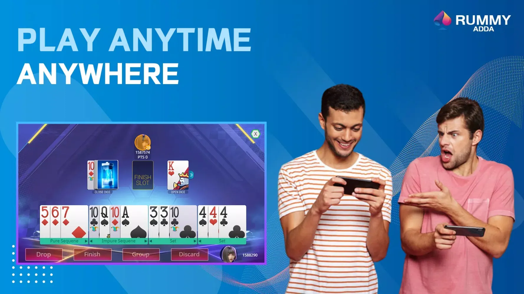 Capturas de pantalla de Rummy Adda - Indian Rummy