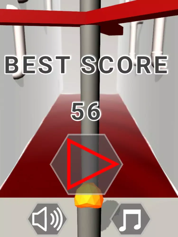 Orange Jump 3D iPad 應用截圖