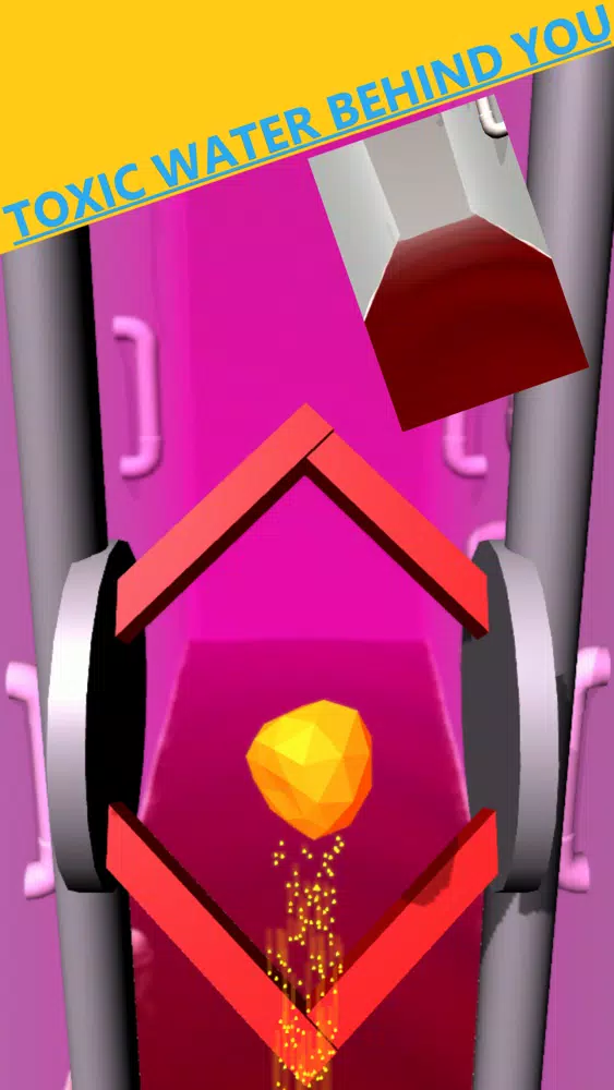 ภาพหน้าจอของ Orange Jump 3D