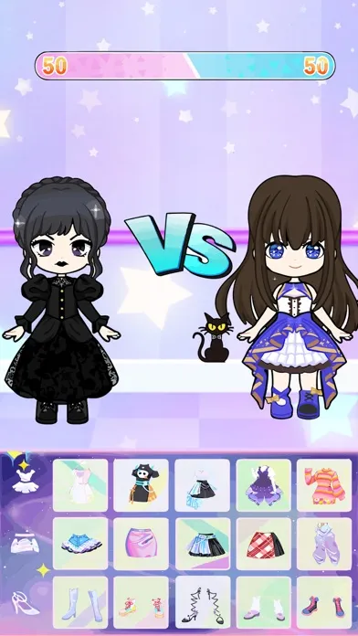 Dressup Manga & Anime Addams 스크린샷