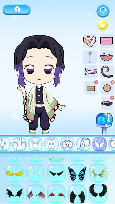 Dressup Manga & Anime Addams 스크린샷
