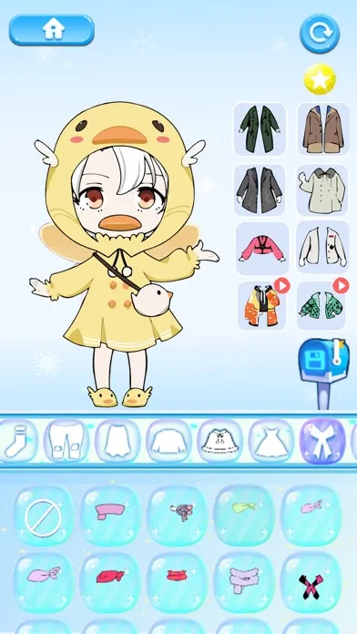 Dressup Manga & Anime Addams 스크린샷