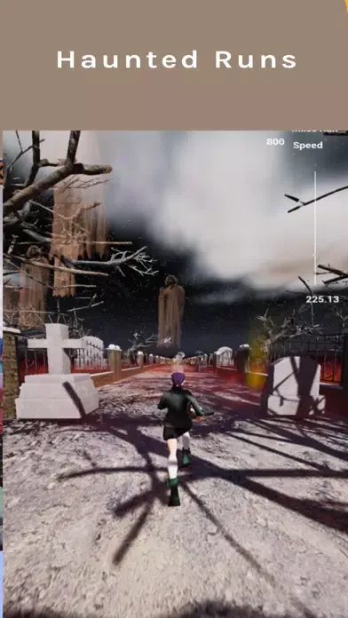 Tangkapan skrin Haunted Runner