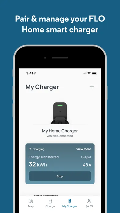 Ảnh chụp màn hình của FLO EV Charging