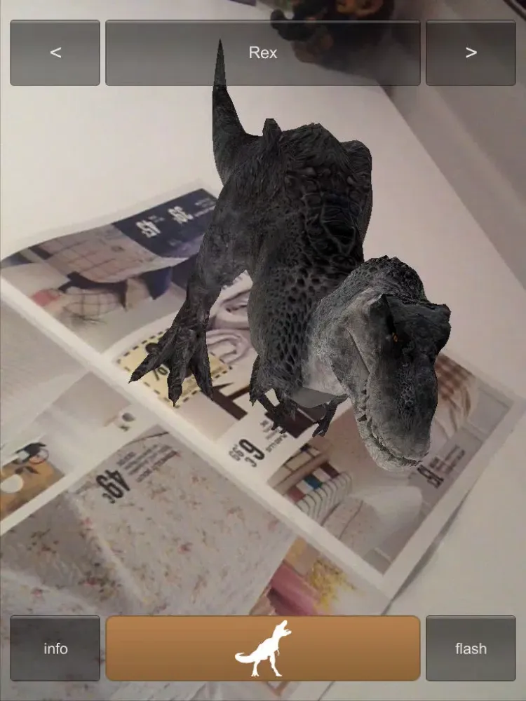 AR Dino Roar iPad 应用截图