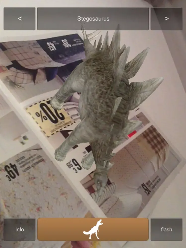 AR Dino Roar iPad 应用截图