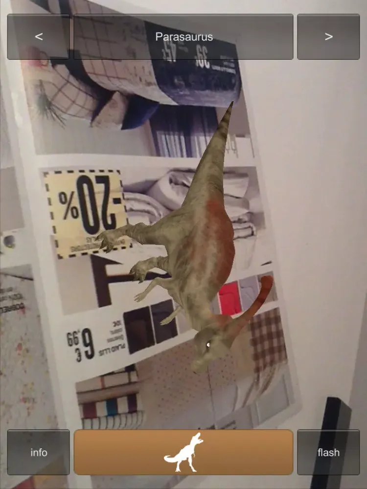AR Dino Roar iPad 应用截图