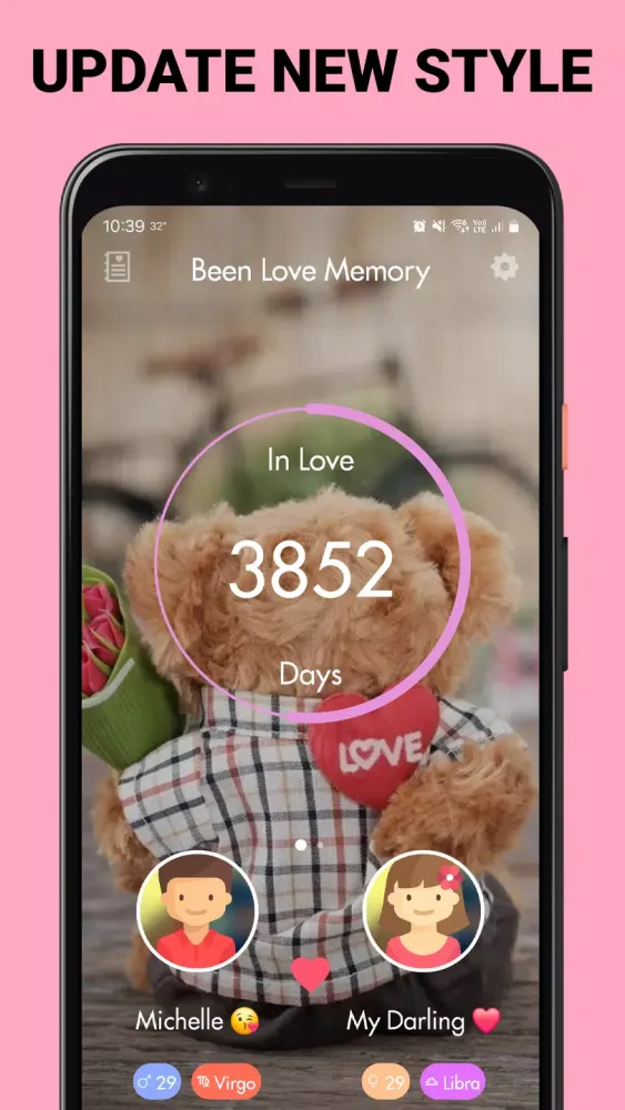 Tangkapan layar Been Love Memory -Love Counter