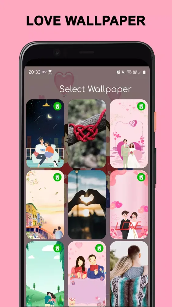 Tangkapan layar Been Love Memory -Love Counter