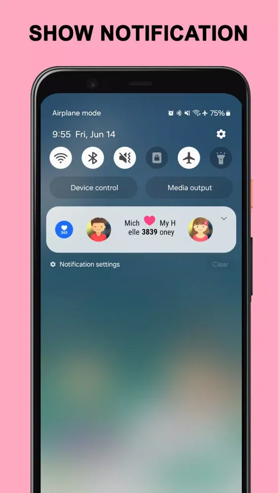 Tangkapan layar Been Love Memory -Love Counter