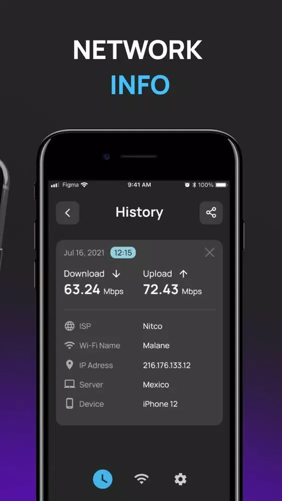 تصاویر Wi-Fi Speed Test & ping
