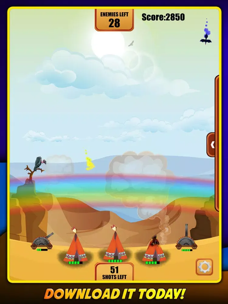 Tangkapan skrin Despicable Birds - Bird Defense Game iPad 