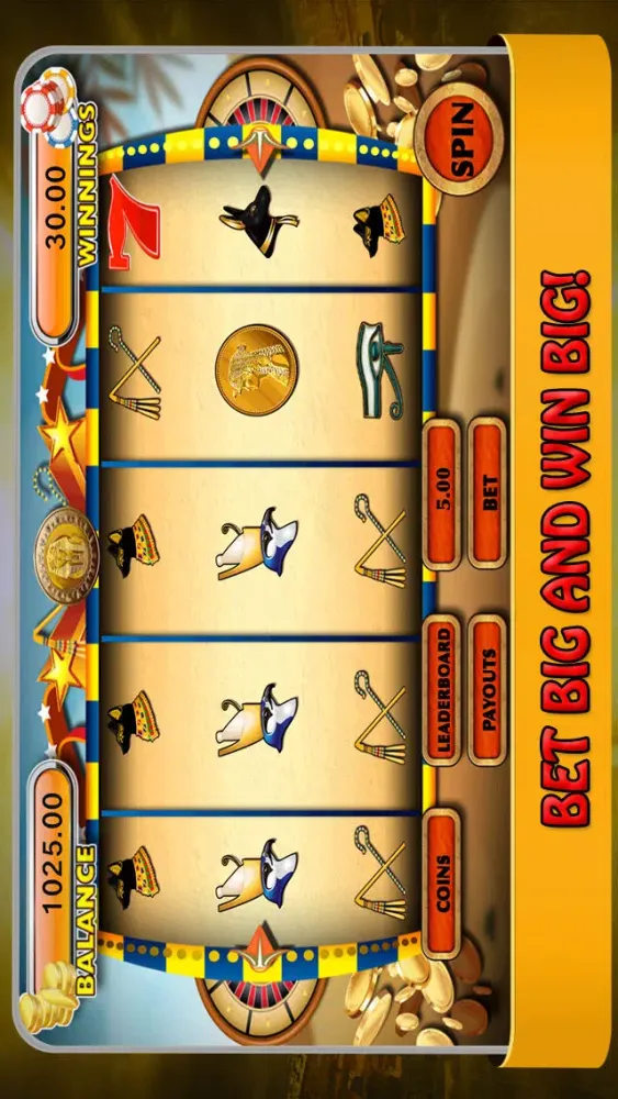 Screenshot di Slots: Double Down Egyptian Slot Machine