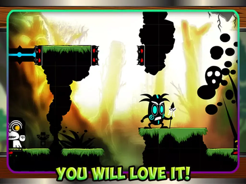Ooga Ooga - Lost in the dark elf forest iPad  Screenshots