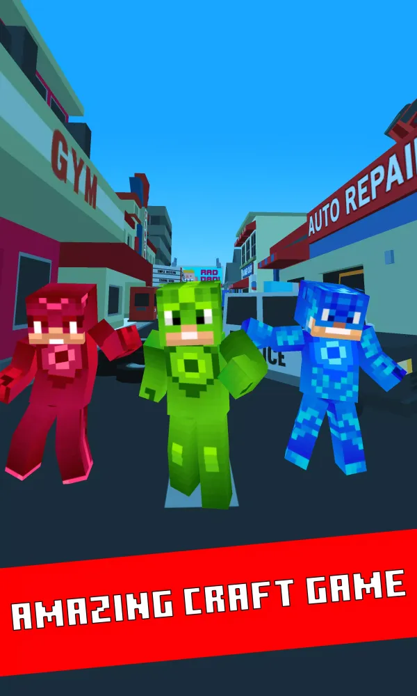 Zrzuty ekranu Gekko Moonlight Masks Run Game
